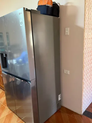 Geladeira side by side LG 611L