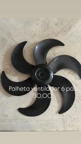 Palheta ventilador
