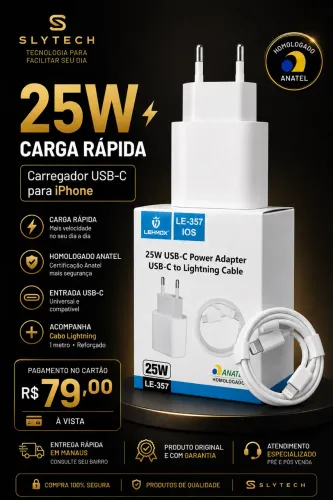 Carregador para iPhone