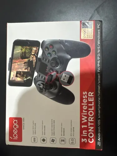 controle Ípega PG-9076 (3 in 1 Wireless Controller)
