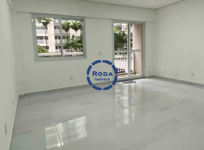 Sala comercial exclusiva para aluguel em Vila Mathias, Santos