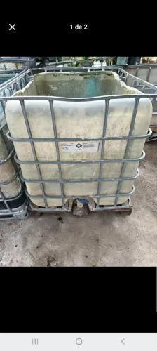 Caixa ibc aberta 1000 litros 