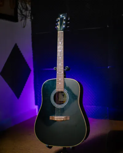 PROMOÇÃO Violão Folk Eagle CH-887B Black