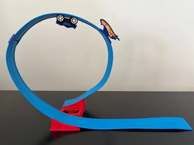 Pista Hotwheels Looping companha Carrinho Magnético