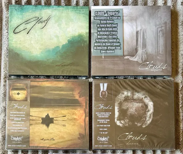 Clouds Lote com 4 CDs Lacrados