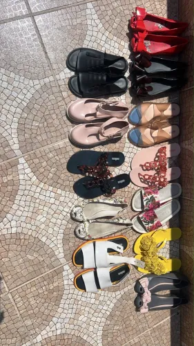14 pares de melissa