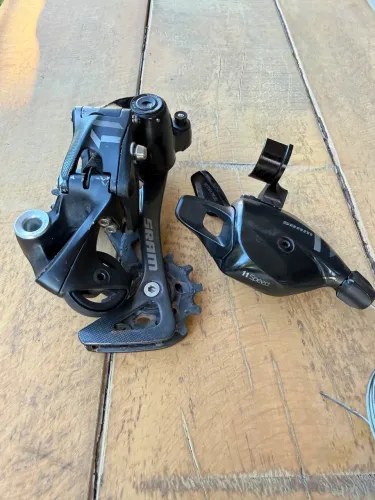 Kit Sram X01 11v Cambio Traseiro e Trocador