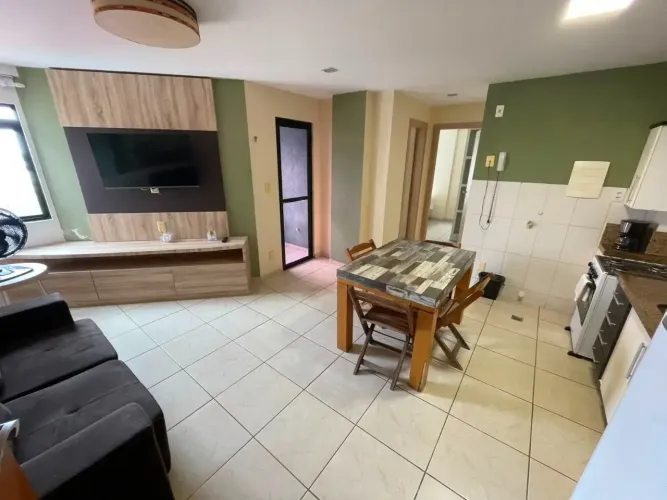 Apartamento Mobiliado com Vista para o Mar | Andar Alto | Condomínio Manhattan  Ponta Negr