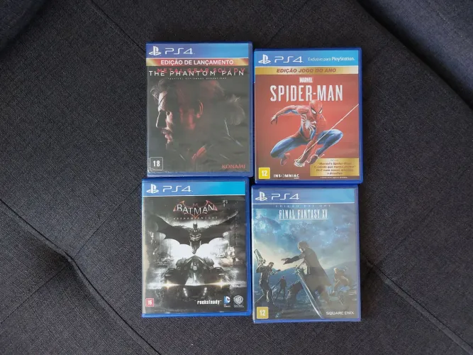 Lote 4 Jogos Originais PS4
