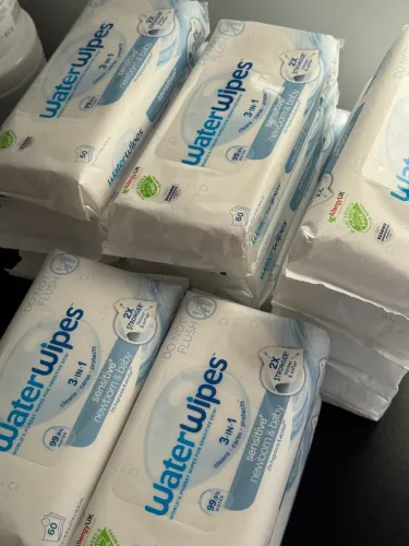12x (720 unidades) lenços umedecidos WATERWIPES