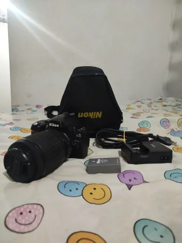 Nikon d40+ lente 55-200