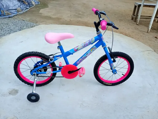 Bicicleta infantil aro 16 reformada