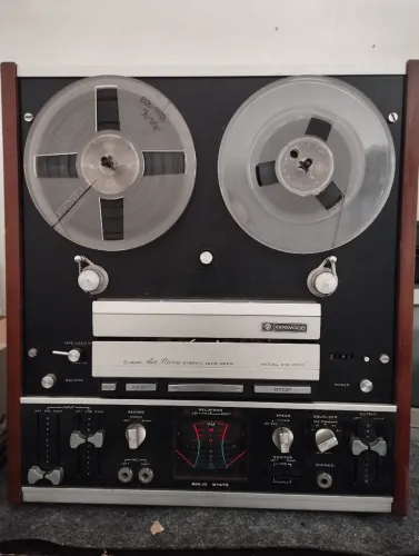 Gravador de rolos Kenwood kw8077 ótimo