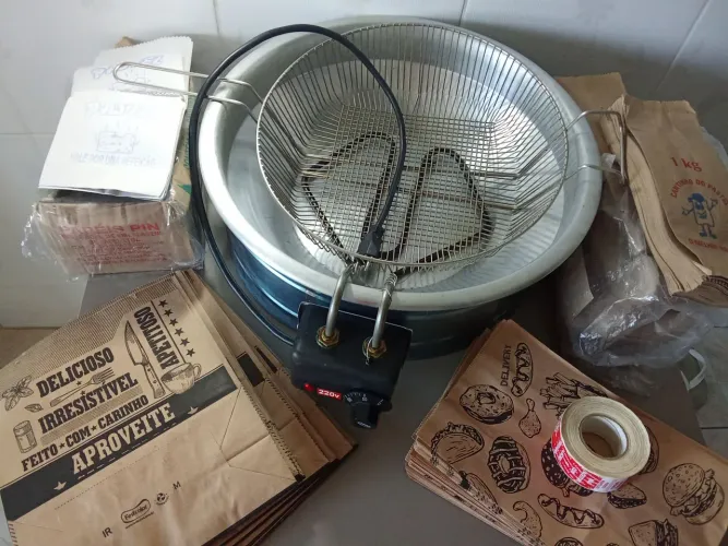 Fritadeira elétrica 220volts
