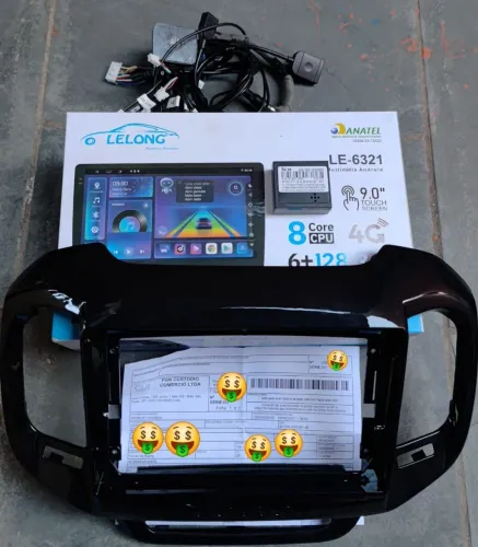 Multimídia com canbus e moldura para Toro 