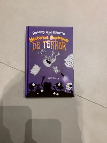 Livro Rowley Apresenta: Histórias Supimpas de Terror | Capa Dura | Ótimo Estado