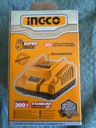 Carregador de bateria 20V