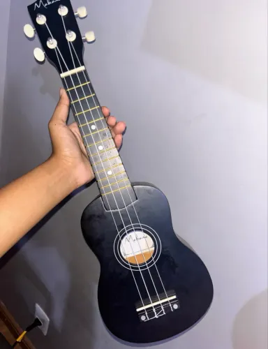Ukulele com capa