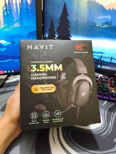 Headset Gamer Havit H2002d - Novo Lacrado
