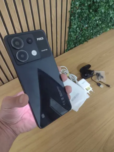 Poco X6 256gb de armazenamento + Fone Bluetooth + carregador turbo