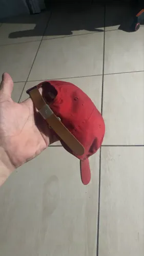 Boné Lacoste Big croco(vermelho) Original