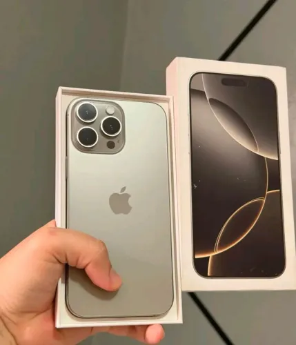 Vendo Iphone 16 Pro Max 256GB - Natural (Não aceito trocas)