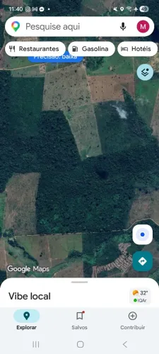 Vendo area de terra de mata virgem .aceito camioneta no negocio e vendo todo tamanho