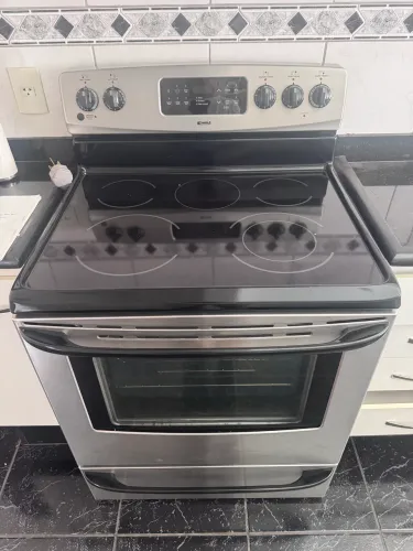 Fogão Elétrico Kenmore Inox - Cooktop por Indução