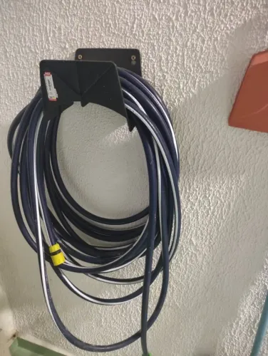 Mangueira de Jardim com Suporte de Parede