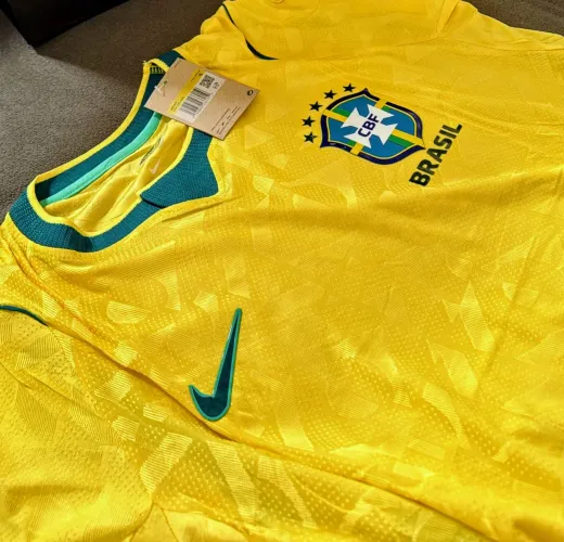 Camisa Seleção Brasil Amarela Jogador