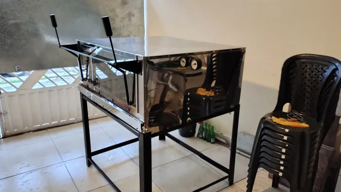 Forno industrial aço inox a Gás pizza