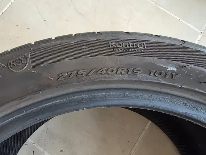 Pneu Run Flat 275/40 R19 (Marca Hankook) - R$ 250,00