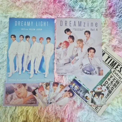 NCT DREAM DREAMzine Vol.4 Dreamy Light + 6 Photocards Pronta Entrega