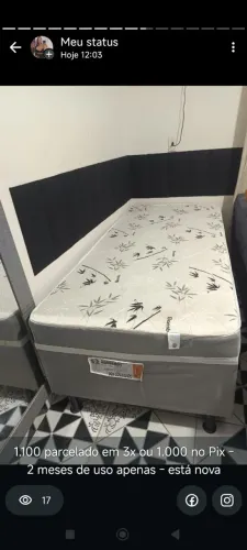 Cama box conjugada