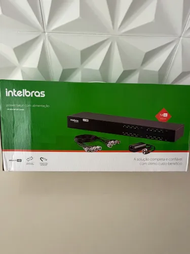 Power balun Intelbras VB 1016 WP, novo nunca usado 