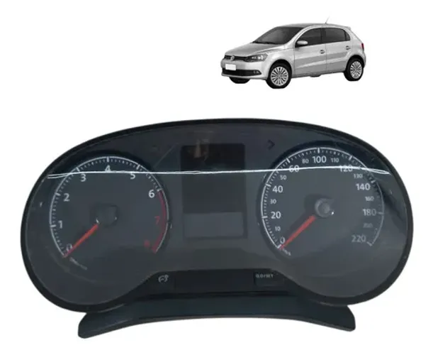 Painel Instrumentos Vw Gol Voyage Saveiro G7 G8 2016 2023 Preto