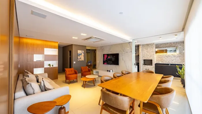 Apartamento mobiliado no Marista com 155 m², 3 suítes e 2 vagas
