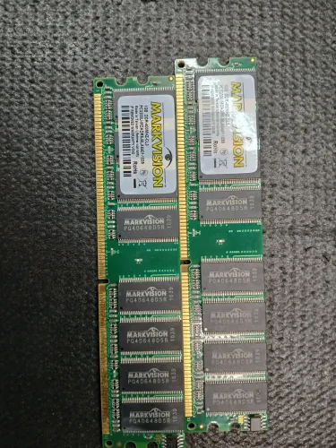 Par de Memórias Ram Markvison DDR400 1G