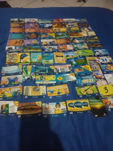Cartões telefônico