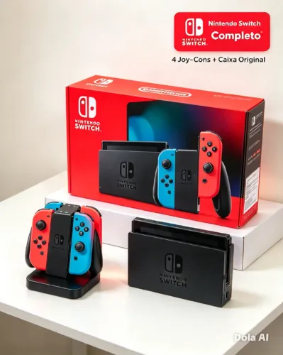 Nintendo Switch Modelo V1 completo