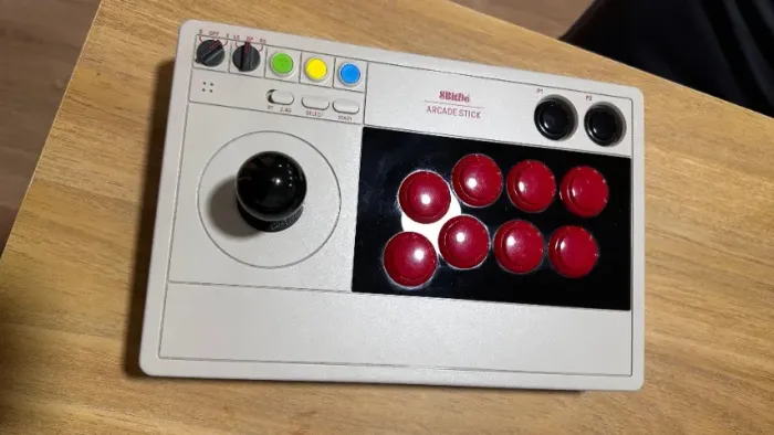 Controle Arcade Stick 8bitdo - Modificado - Full Sanwa Original - Restritor Octagonal
