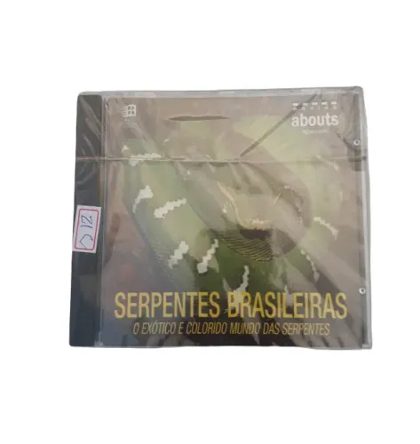 cd serpentes brasileiras exótico mundo das serpentes lacrado 21c
