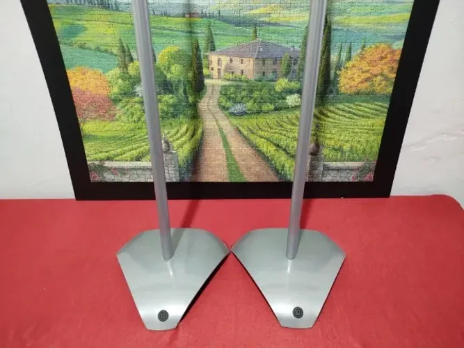 Par Pedestal Suporte Caixa De Som Para Home Theater. AVALIO TROCA
