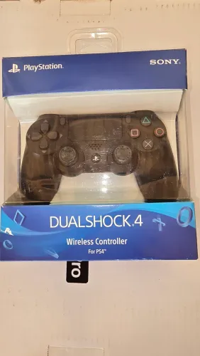 Controle DualShock 4 original Sony ? preto, na caixa
