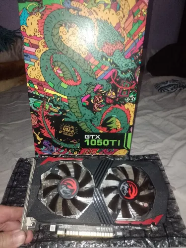 Praca de vídeo geforce 1050ti 4GB