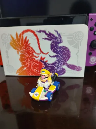 Hot Wheels Mário kart wario