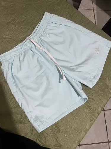 Bermuda nike azul bebe
