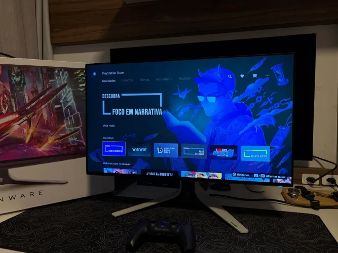 Monitor Gamer Alienware AW2723DF 27? QHD 280Hz IPS - Garantia Dell - Completo c/ Caixa