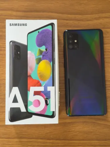 Samsung Galaxy A51 128gn Cor preta