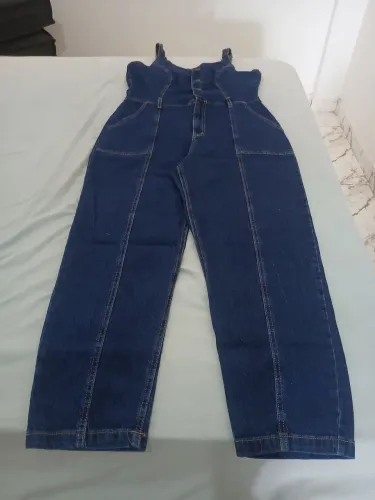 Macacão jeans novo